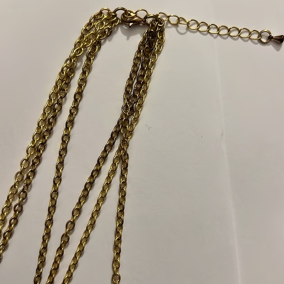 Harry Potter Gryffindor 3 strand necklace - Picture 3 of 5